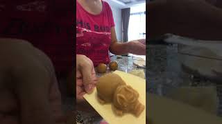 Mooncake Recipe for Busy People  No Talking ASMR baking tutorial [upl. by Small38]