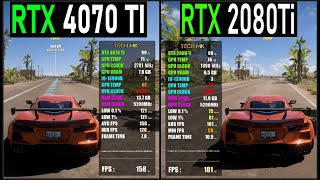 RTX 2080 Ti vs RTX 4070 Ti  i913900K  Test in Games at 1440p  Tech MK [upl. by Stag]