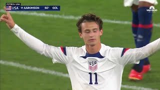 USMNT vs Omán Gol de Brendan Aaronson  12 de Septiembre 2023 [upl. by Ellinger]