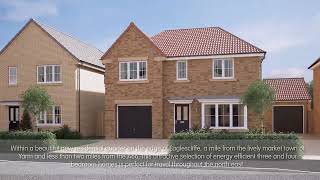 Miller Homes  Pearwood Gardens Teesside  CGI Development Tour [upl. by Norak]