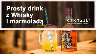 Prosty drink z whisky  Whisky Marmolade Fizz  koktajlTV [upl. by Ssecnirp]