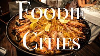 Top 10 Best Foodie Cities In The World  2023 [upl. by Reklaw]