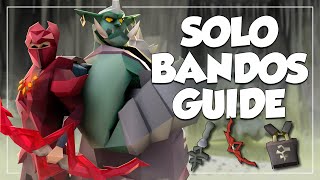 Solo Bandos Door Method For ZERO Damage  OSRS GWD Bowfa Guide [upl. by Apoor]