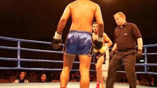 Pajtim Elmazi WKU Swiss Titel Fight 2016 [upl. by Nelac]