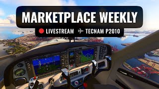 ⏪ Replay Marketplace Weekly  March 28 2024  Tecnam P2010  VFR Objects Los Angeles amp Miami [upl. by Aleunam]