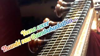 Thumbi vaa thumbakudathin  ilayaraja songs  Veena Coverbenirufeena [upl. by Analem]