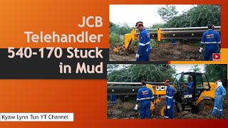 JCB 540170 Telehandler forklift fails [upl. by Annnora]