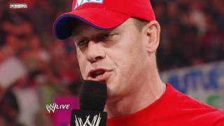 Raw John Cena confronts the reinstated CM Punk [upl. by Laurens]