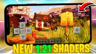 MCPE Shaders 121 The Best SHADERS for Minecraft PE 121🔥  New Shaders 🤫 ❤️ [upl. by Yadroc]