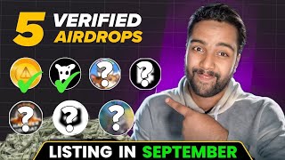 Top 5 telegram Airdrop for October [upl. by Fillender14]