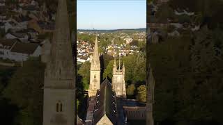 Drone Llandaff Cathedral Cardiff Wales [upl. by Lopez891]