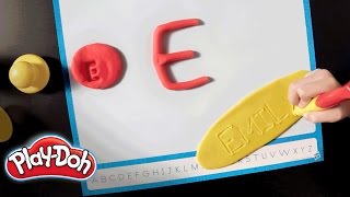 PlayDoh Shape and Learn  Letters and Language Playset Official TV Commercial [upl. by Neeuq]