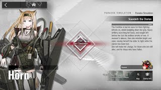 Arknights Paradox Simulation Horn Guide [upl. by Diba706]