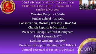 52nd Int Convocation  Sunday School [upl. by Nasah]