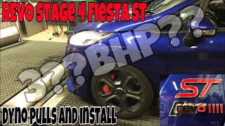 REVO Stage 4 time on our Fiesta ST  How much bhp [upl. by Adnuahsal691]