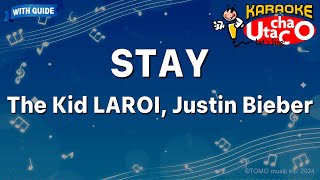 Stay – The Kid Laroi amp Justin Bieber Karaoke with guide [upl. by Sergei242]