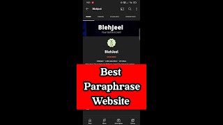 Best Paraphrase Website [upl. by Noed]