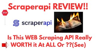 Scraperapi reviewIs This Web Scraping API Really WORTH the HYPE At ALL Or NOTSeeDo not Use Yet [upl. by Delmer]