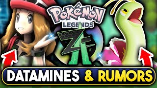 POKEMON NEWS NEW DATAMINES REVEALED NEW LEGENDS ZA STARTER POKEMON FORMS RUMOR amp MORE [upl. by Phina]