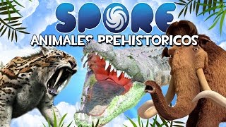 ANIMALES PREHISTORICOS  SPORE 22 [upl. by Adnouqal]