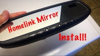 HOMELINK MIRROR INSTALLED part five 2002 Ford Ranger EDGE [upl. by Amari]