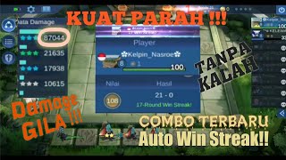 COMBO SYNERGI AUTO WIN MAGIC CHESS MOBILE LEGEND  NYAWA MASIH PENUH 100 [upl. by Hesper]