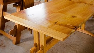 How to Make Breadboard Ends Part 16 of quotBuild a Dovetail Desk with Hand Toolsquot [upl. by Psyche]