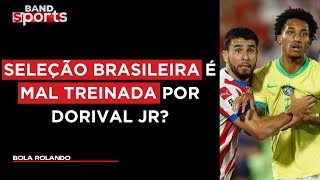 BRASIL É DERROTADO PELO PARAGUAI NAS ELIMINATÓRIAS COMENTARISTAS AVALIAM  BOLA ROLANDO [upl. by Yarazed]