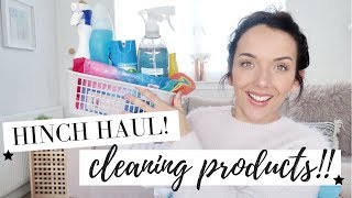 MRS HINCH HAUL  HUGE CLEANING PRODUCTS HAUL  HOME BARGAINS 2018 [upl. by Eiknarf170]