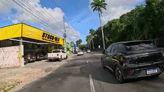 4k  Driving my motorcycle in João Pessoa Brazil [upl. by Josephine]