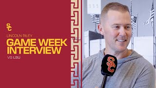 USCs Lincoln Riley previews the Trojans 2024 football season [upl. by Woodman354]