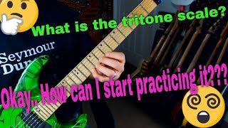 What is The Tritone Scale  Tritone Scale Guitar Lesson  Advanced Etude [upl. by Adnah433]