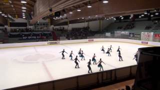 Spring Cup 2014  Les Atlantides  Short Program [upl. by Delos]