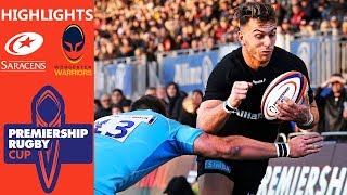 Saracens v Worcester Warriors  Sarries Keep SemiFinal Hopes Alive  Premiership Rugby Cup [upl. by Wynnie]