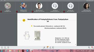 المختبر الاول عقاقير عملي isolation of podophyllotoxin from podophyllum emodi [upl. by Aeht]