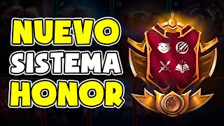 ASÍ FUNCIONA el NUEVOS SISTEMA de HONOR que AFECTA a las RECOMPENSAS y CHAT en LEAGUE OF LEGENDS [upl. by Nnylirehs]