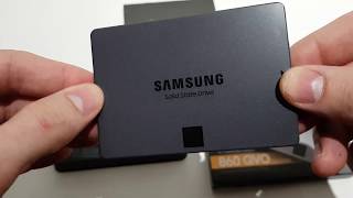 Samsung SSD 860  Unboxing Setup amp Review [upl. by Ahsaya177]