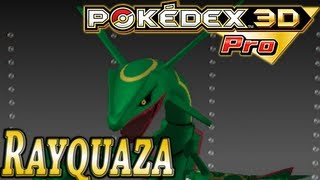 Pokemon 384 Rayquaza Pokedex 3D Pro [upl. by Ecirp]