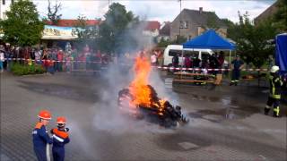 Schauübung Jugendfeuerwehr Engelsdorf [upl. by Calvano]