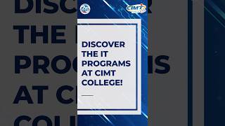 Discover the IT Programs at CIMT College [upl. by Tila]