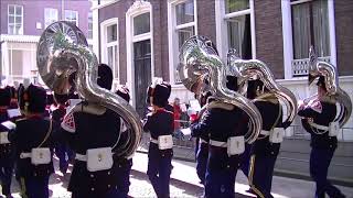 Koninklijke Militaire Kapel Johan Willem Friso  Prinsjesdag Den Haag 2017 [upl. by Belmonte]