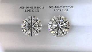 Comparing A CUT ABOVE® Diamonds [upl. by Elia]