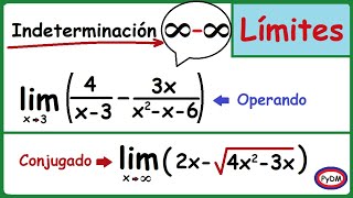 Indeterminaciones Infinito menos Infinito [upl. by Hoyt575]