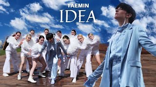 KPOP IN PUBLIC  ONE TAKE TAEMIN 태민  이데아 IDEA理想 Dance Cover by Take It Easy [upl. by Terle352]