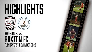 HIGHLIGHTS  Buxton 21 Hereford [upl. by Mosier]