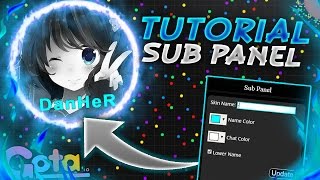 Gotaio   quotTUTORIAL CÃ“MO TENER NOMBRE DE SUSCRIBERquotâœ®NOMBRE AZUL âœ® SIMULADOR âœ® Sub Panel âœ® [upl. by Speroni]