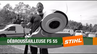 Le Saviezvous Présentation de la débroussailleuse FS 55 de Stihl par Sylvain Mécanicien du jardin [upl. by Lorn]