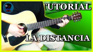 Cómo tocar LA DISTANCIA en guitarra  Roberto Carlos  TUTORIALES DE GUITARRA T5 [upl. by Hound987]