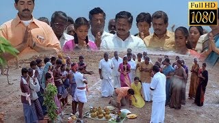 bhoomi pooja scene  Pandavar Bhoomi Tamil Movie Songs  Arun Vijay  Rajkiran  Shamitha [upl. by Hudgens]