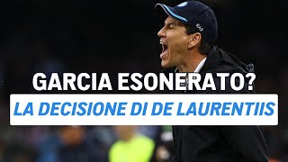 RUDI GARCIA ESONERATO LA DECISIONE DI AURELIO DE LAURENTIIS SULL’ALLENATORE DEL NAPOLI 🚨✅ napoli [upl. by Lubin]